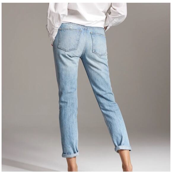 Aritizia Denim Forum Size 26 The Ex Boyfriend High Rise Jean Button Fly - Picture 3 of 10